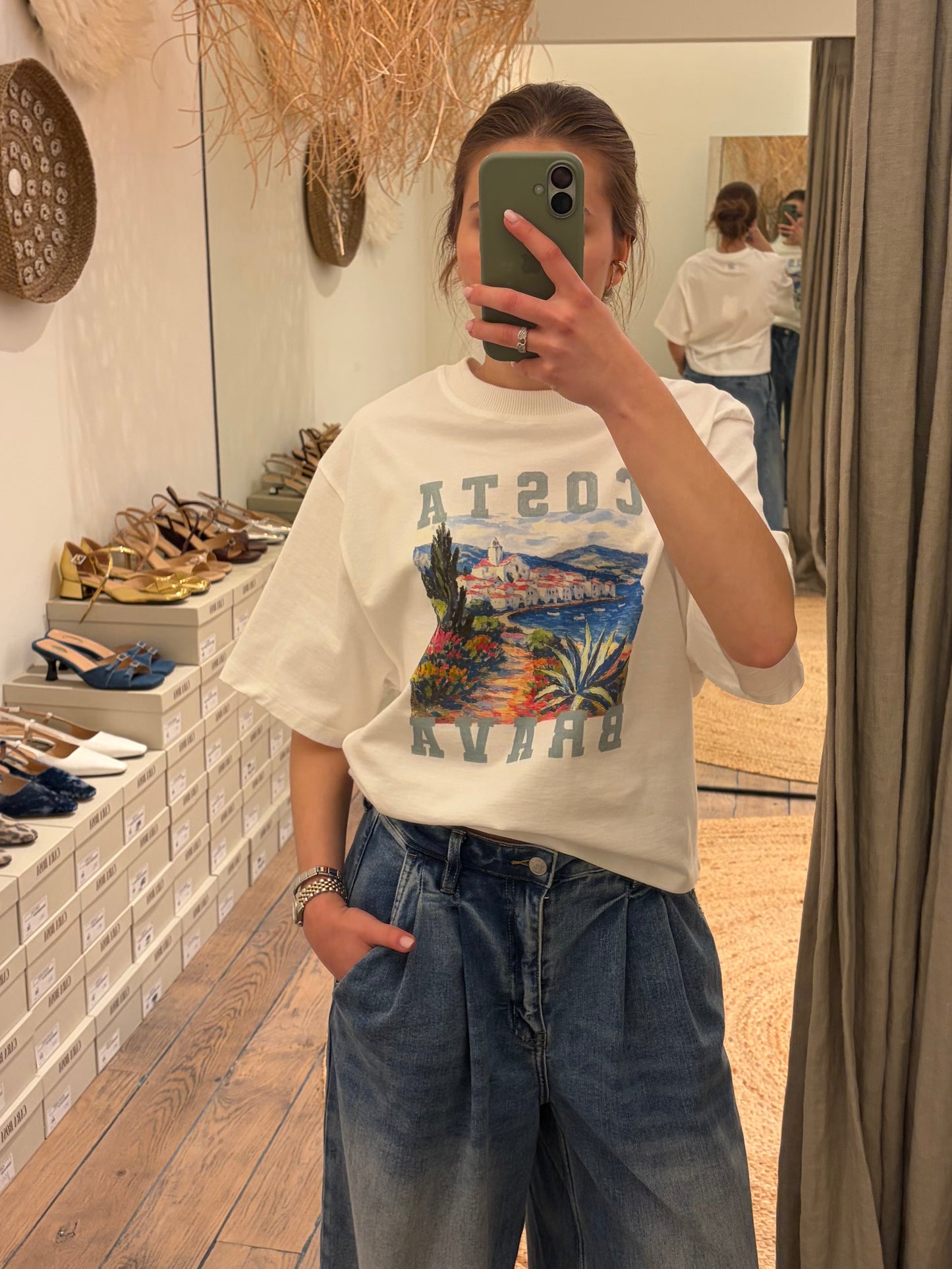 Badits T-shirt Lali Ecru