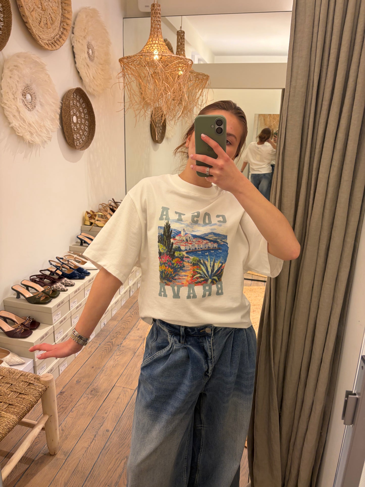 Badits T-shirt Lali Ecru