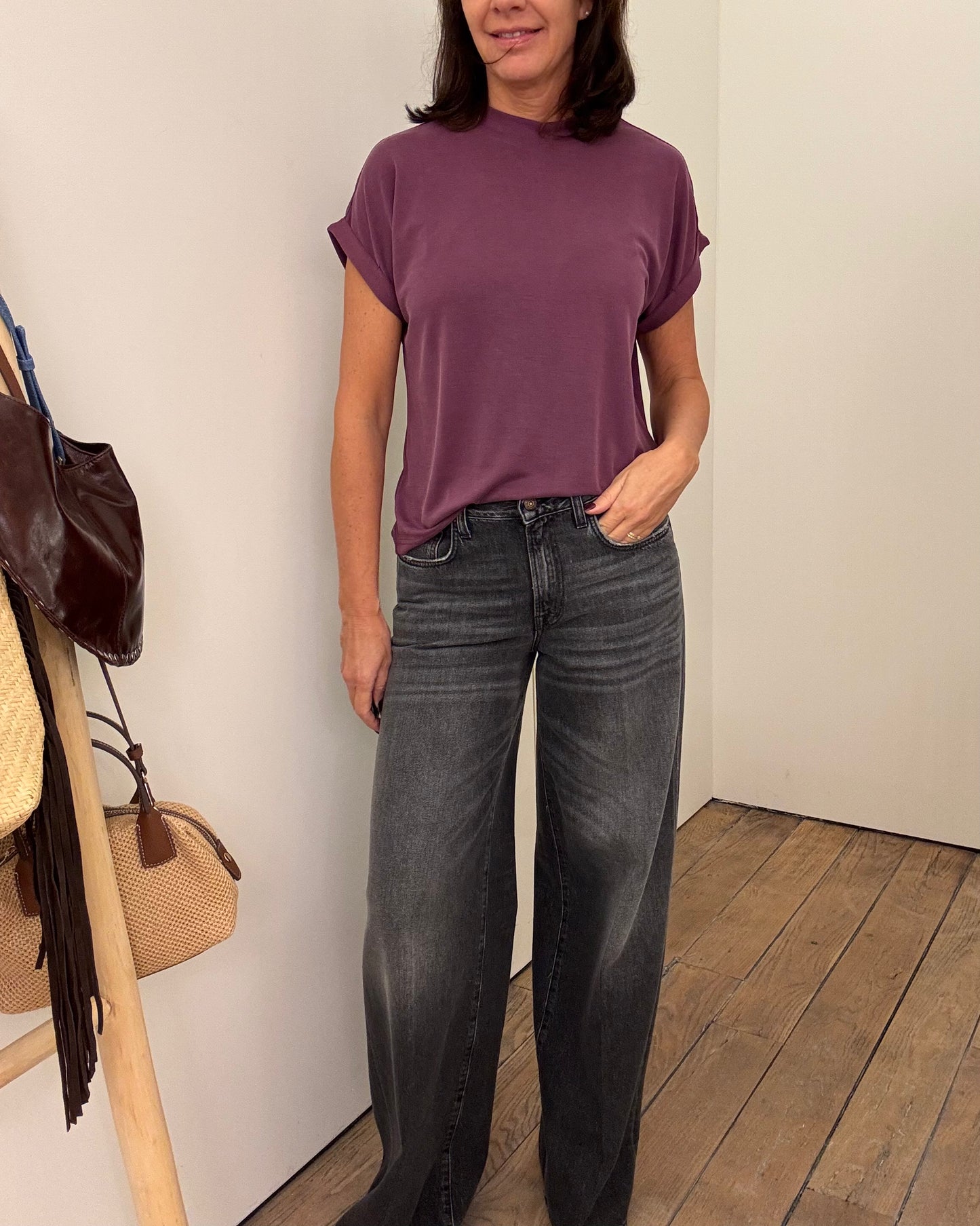 Minus T-Shirt Mavelyn Fig