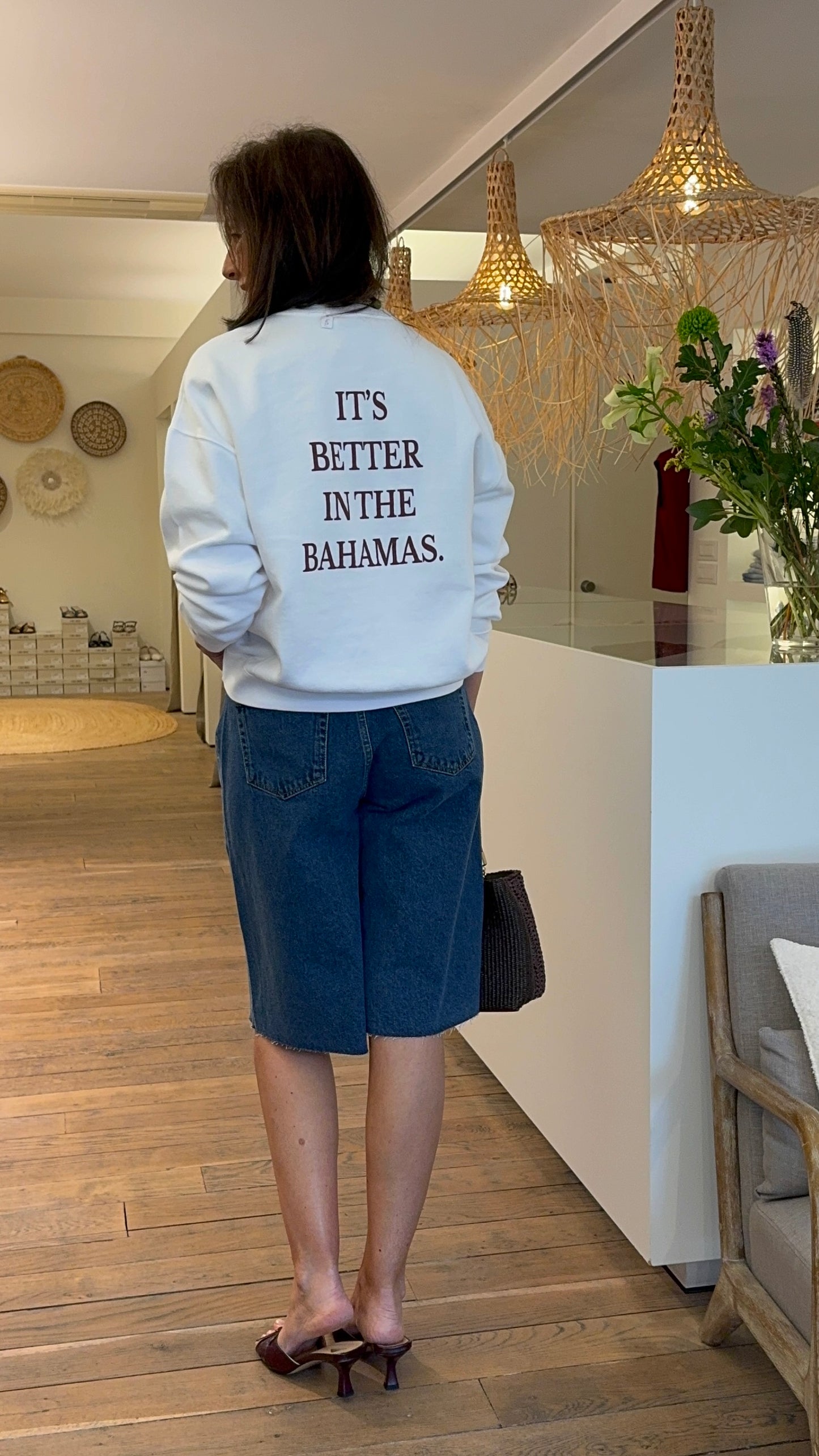 Liv The Label Sweater Cooper White