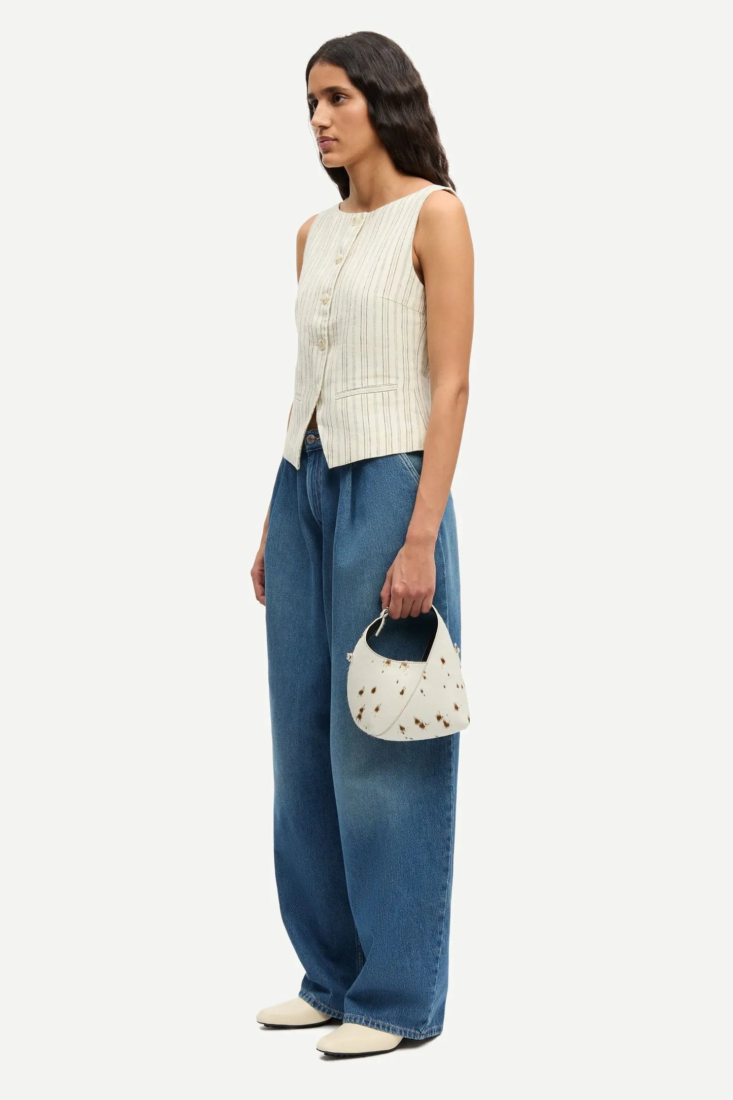 Samsoe Samsoe Saloves Vest Bone