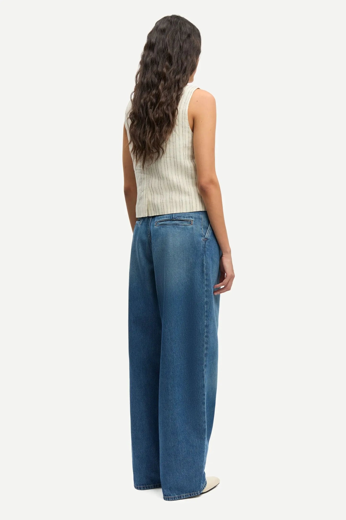 Samsoe Samsoe Saloves Vest Bone