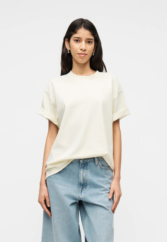 Samsoe Samsoe T-shirt Eira Ethereal Green Pigment (licht geel)