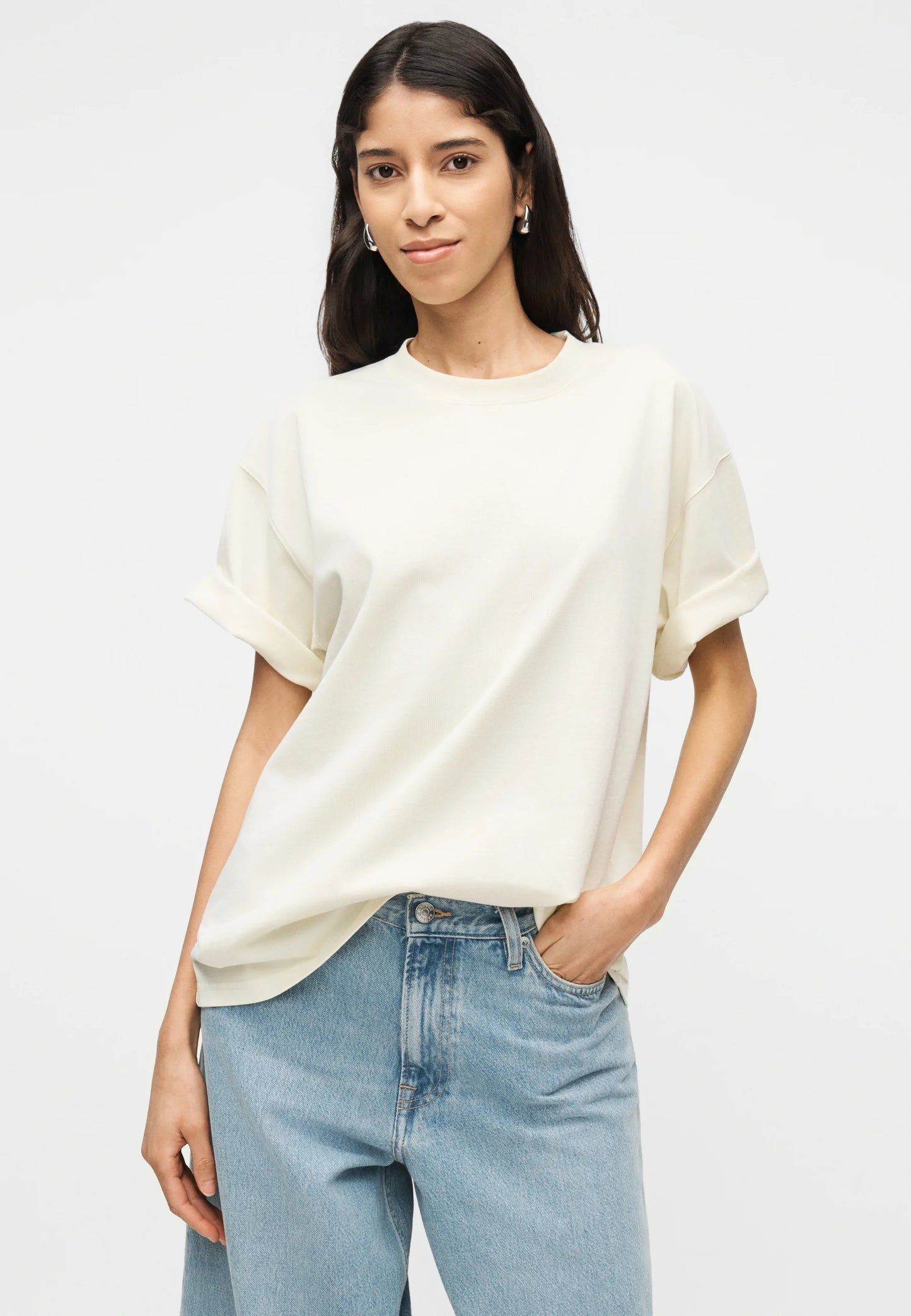 Samsoe Samsoe T-shirt Eira Ethereal Green Pigment (licht geel)