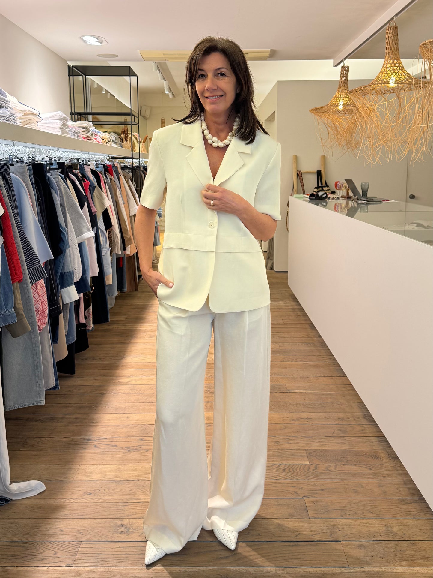Liv The Label Blazer Sienna Buttercream