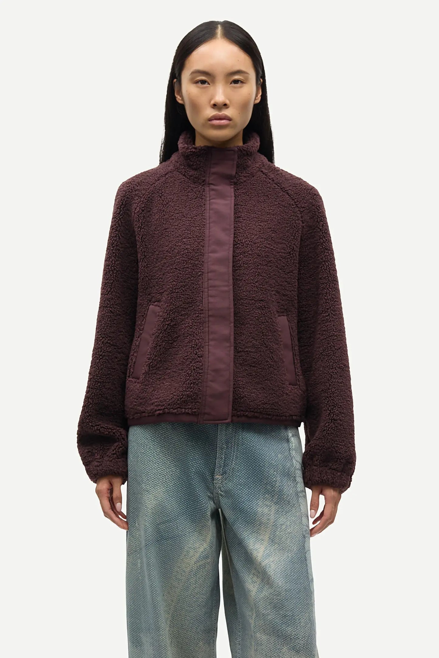 Samsoe Samsoe Jas Teddy Safrost Fudge