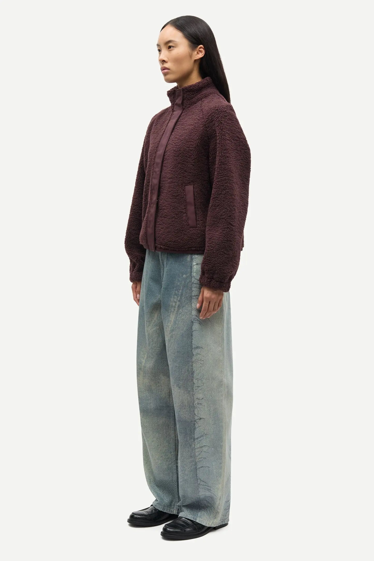 Samsoe Samsoe Jas Teddy Safrost Fudge