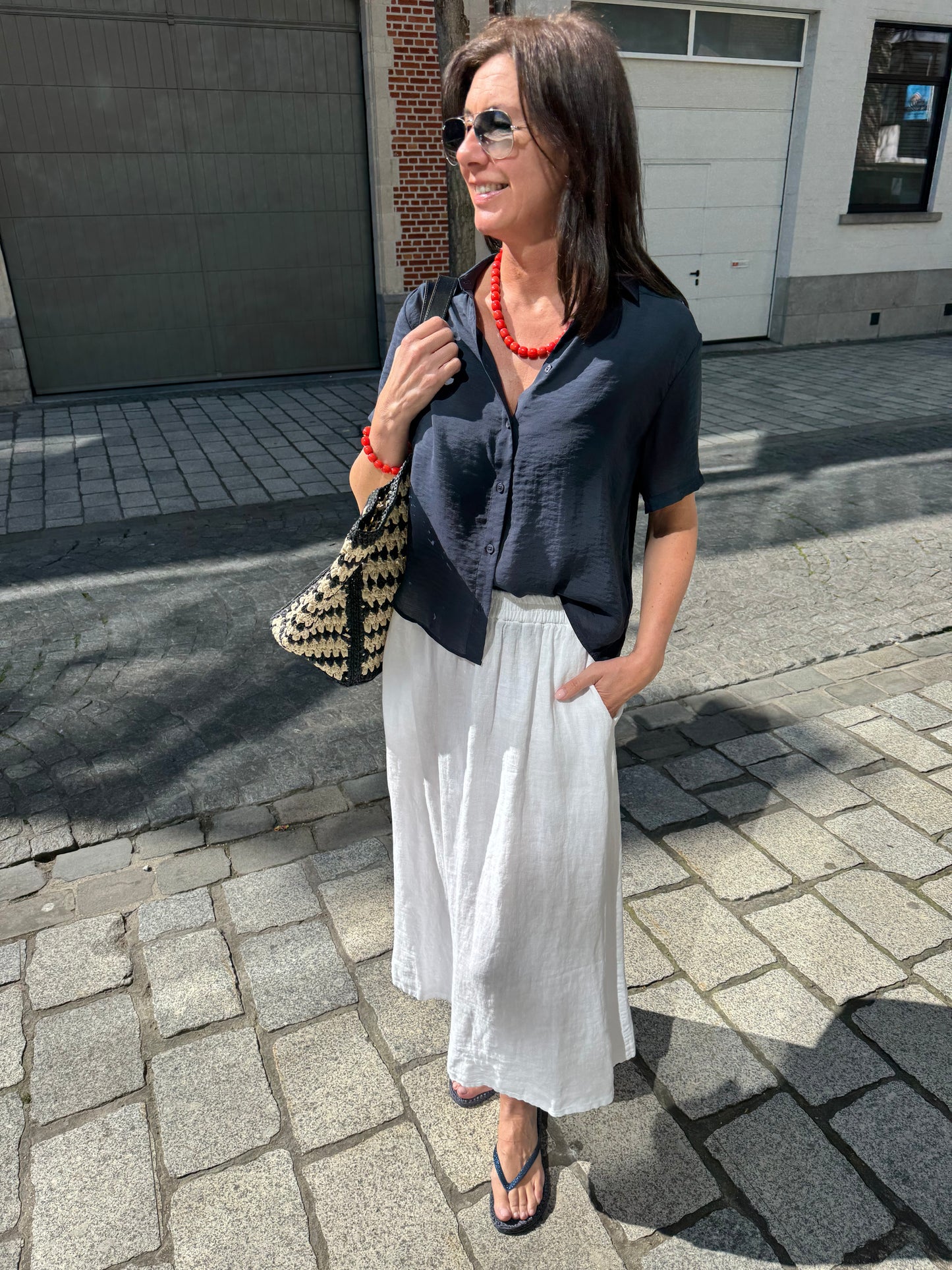 Samsoe Samsoe Bloes Samina Salute (donker blauw)