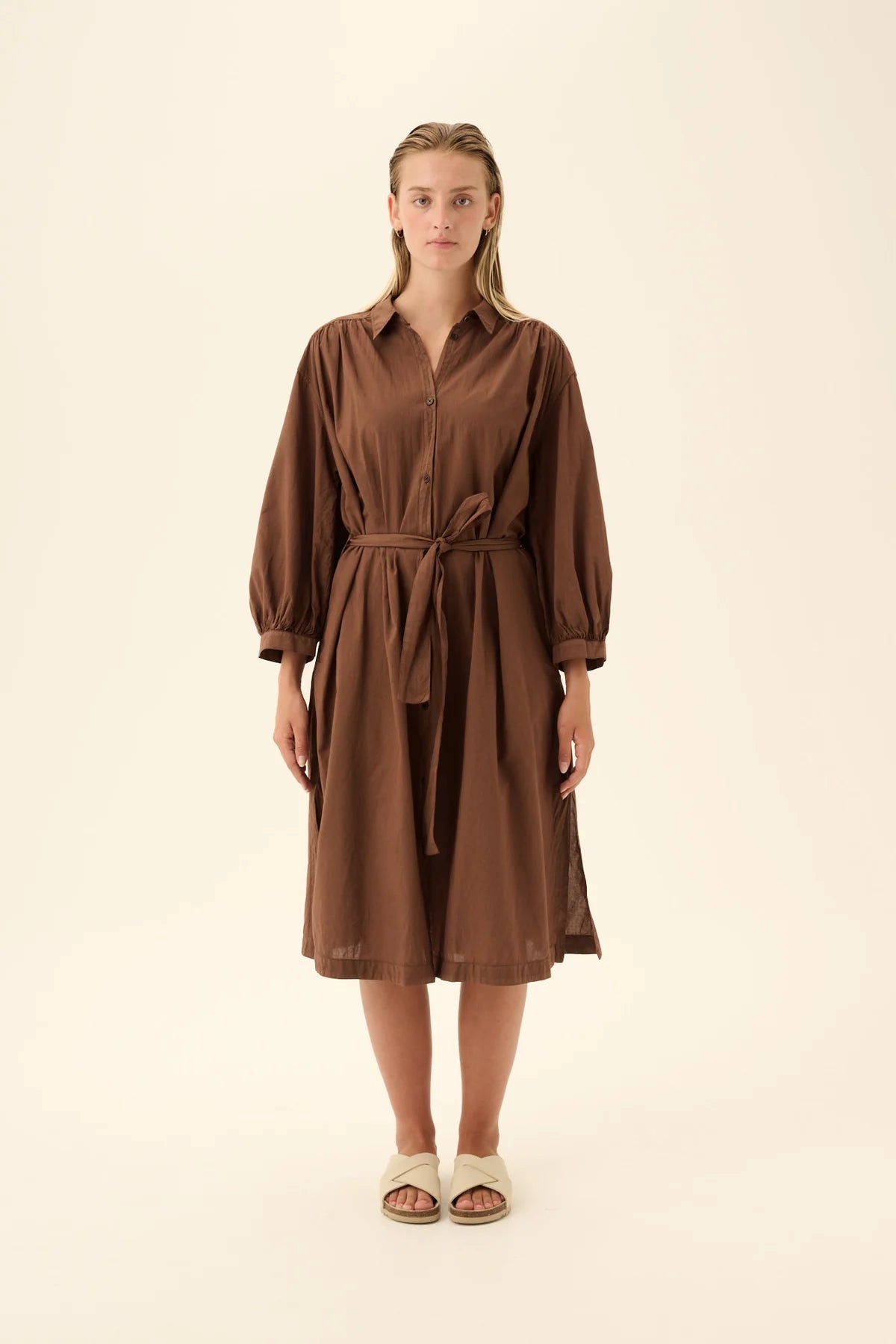 Rue de Tokyo Jurk Denali Dark Brown