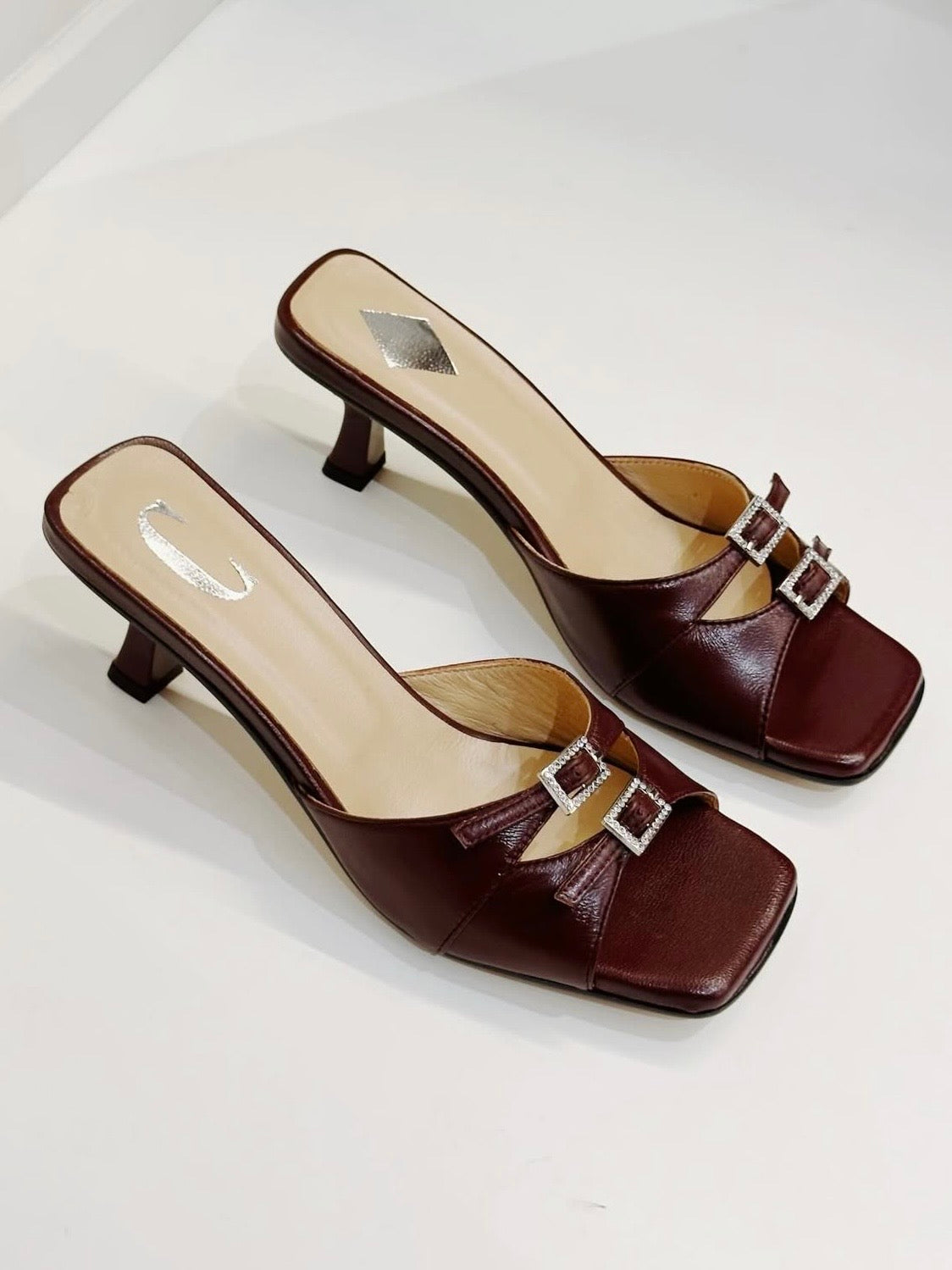 Cara Rosa Schoenen Sandaal Giulia Napp Bordeau