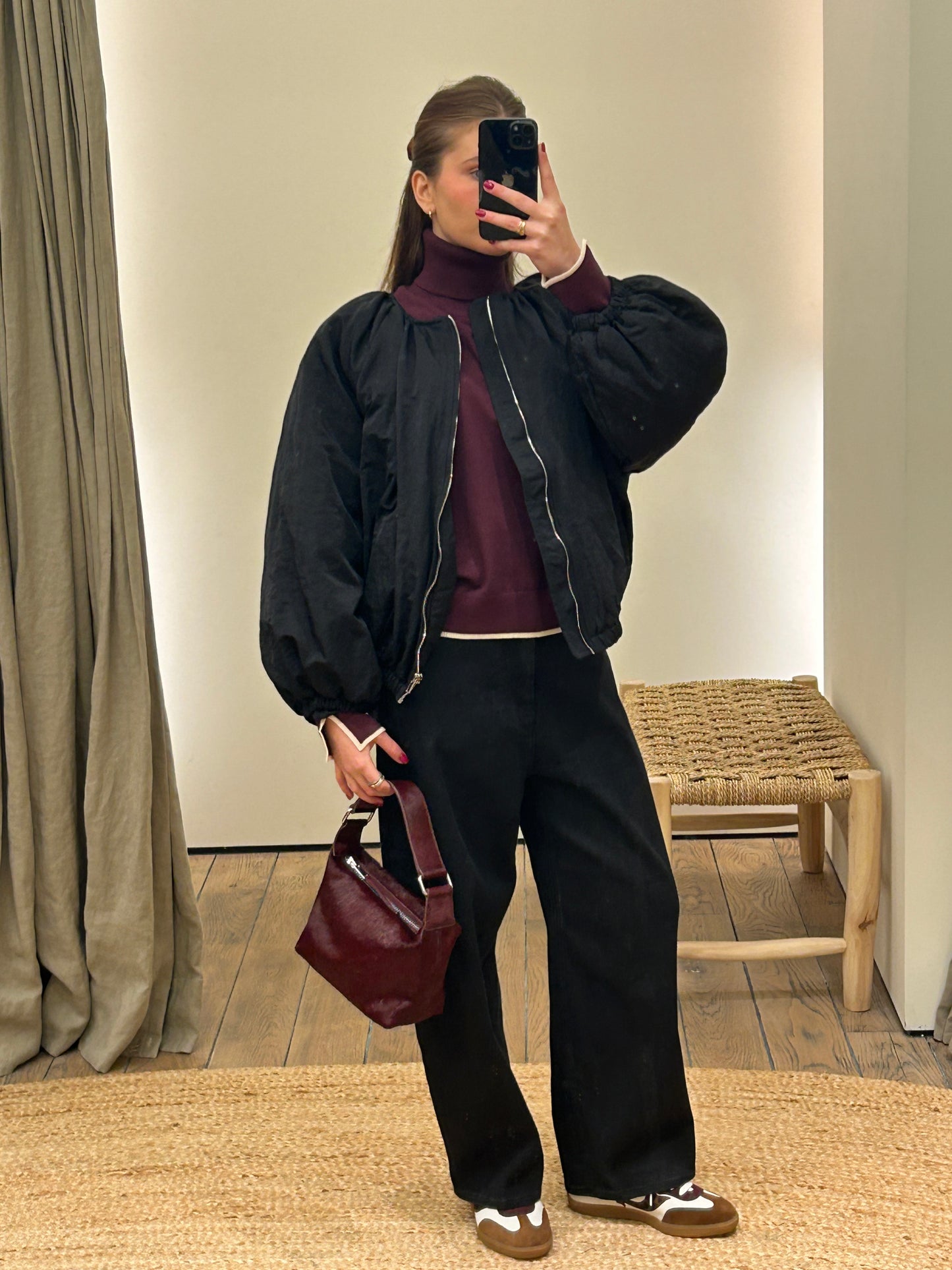 Eleh Jas Bomberjas Zwart