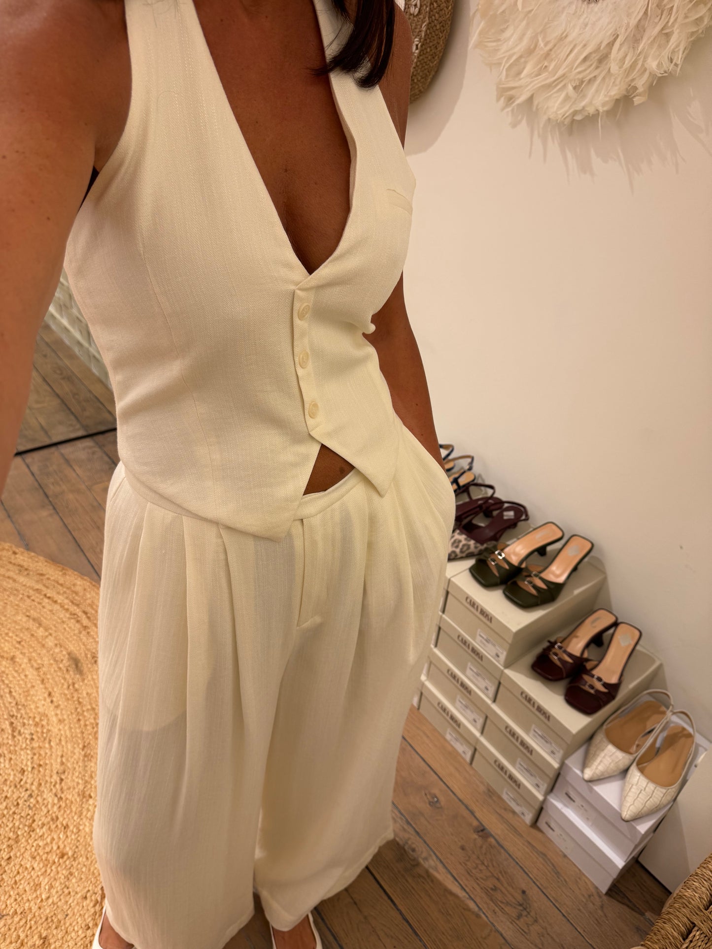 Eleh Top Panna (Crème)