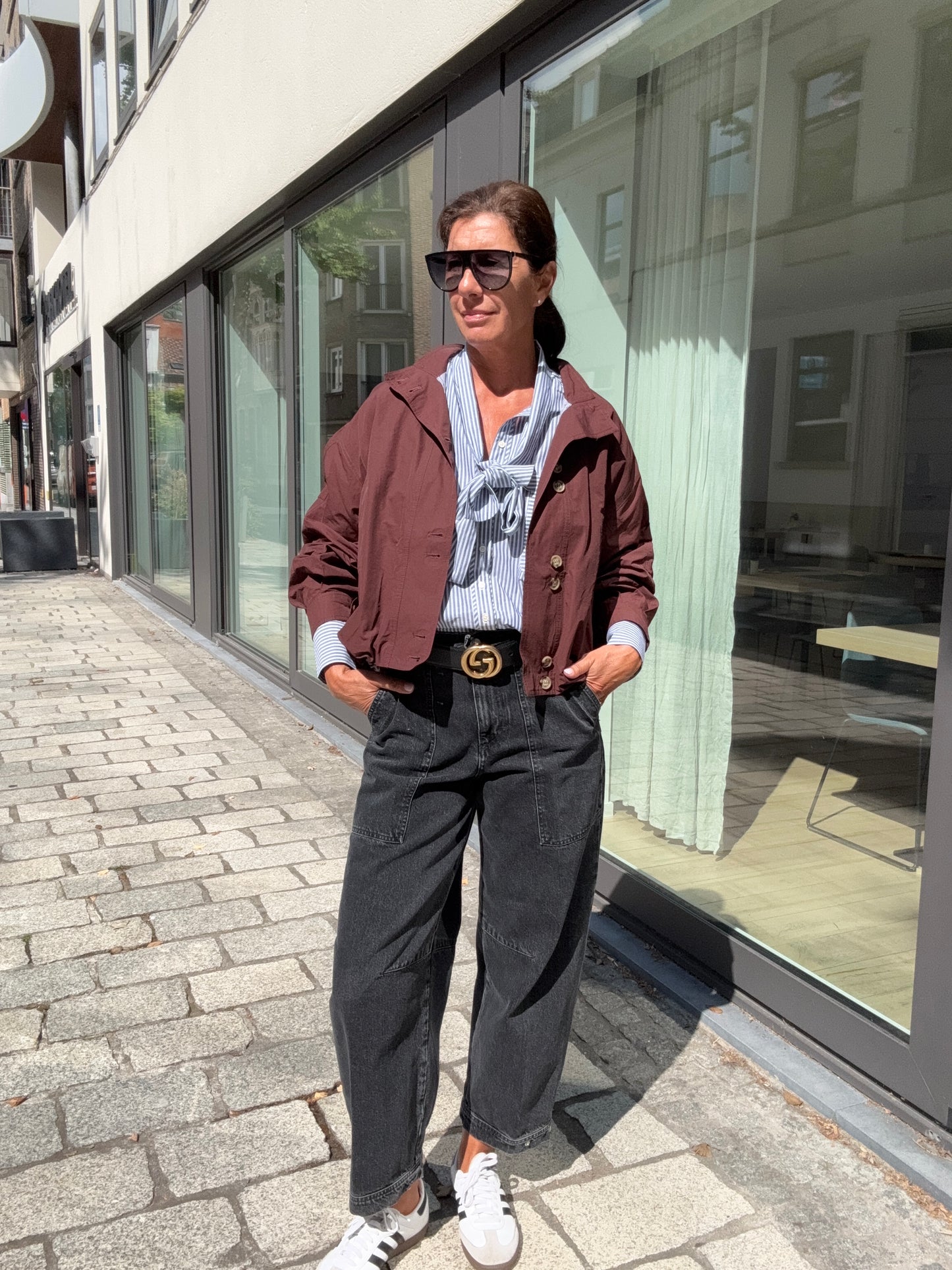 Close Barrel Jeans Rhannon Dark Grey
