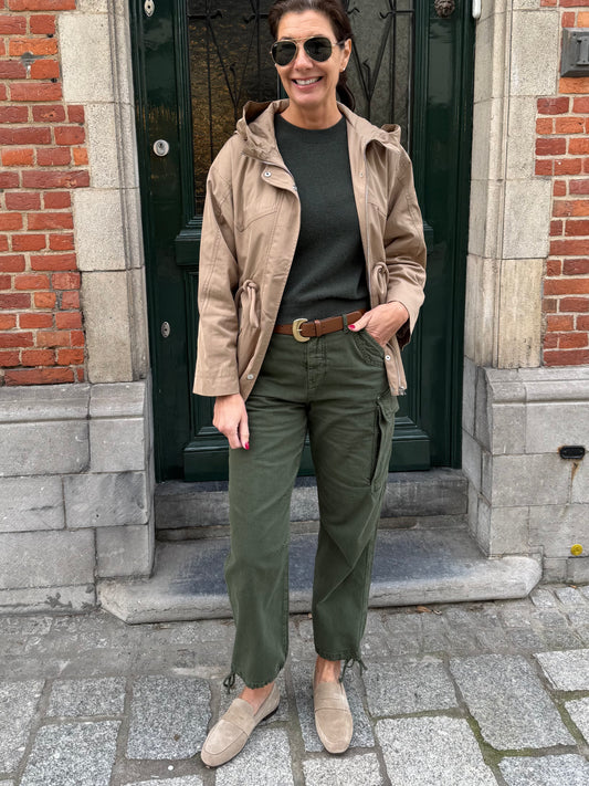 Bash Broek Fino Kaki