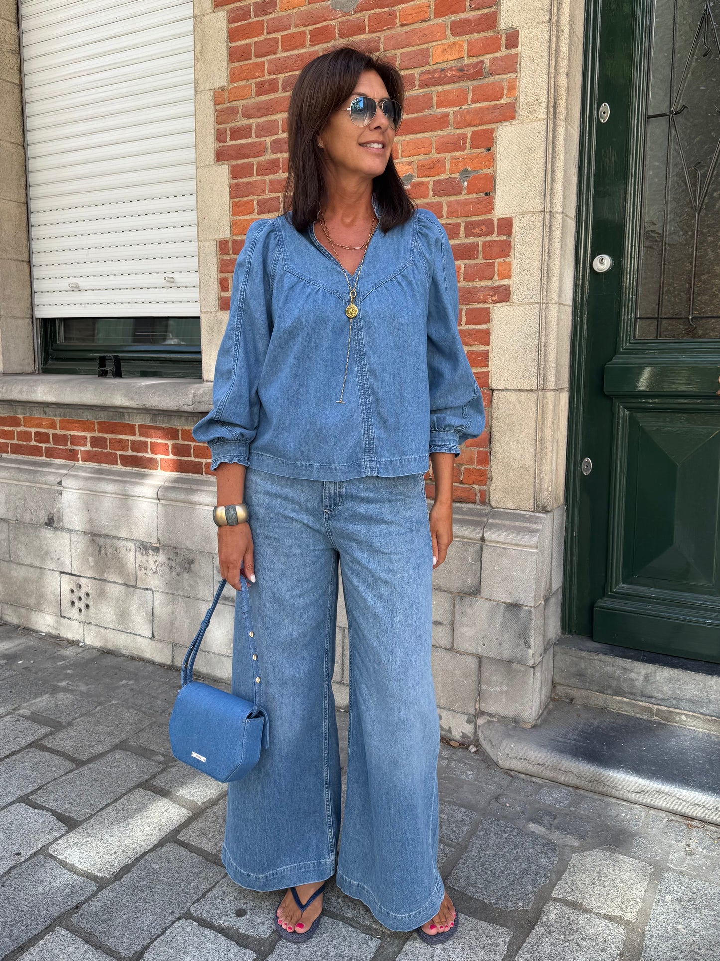Bash Jeans Musc Light Used Blue
