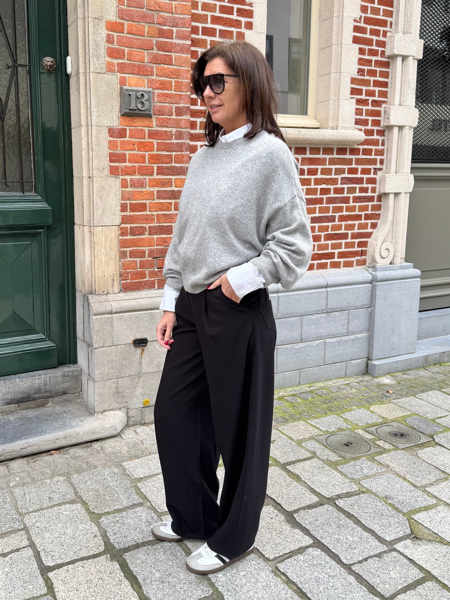 Samsoe Samsoe Broek Saharper Pleat Black