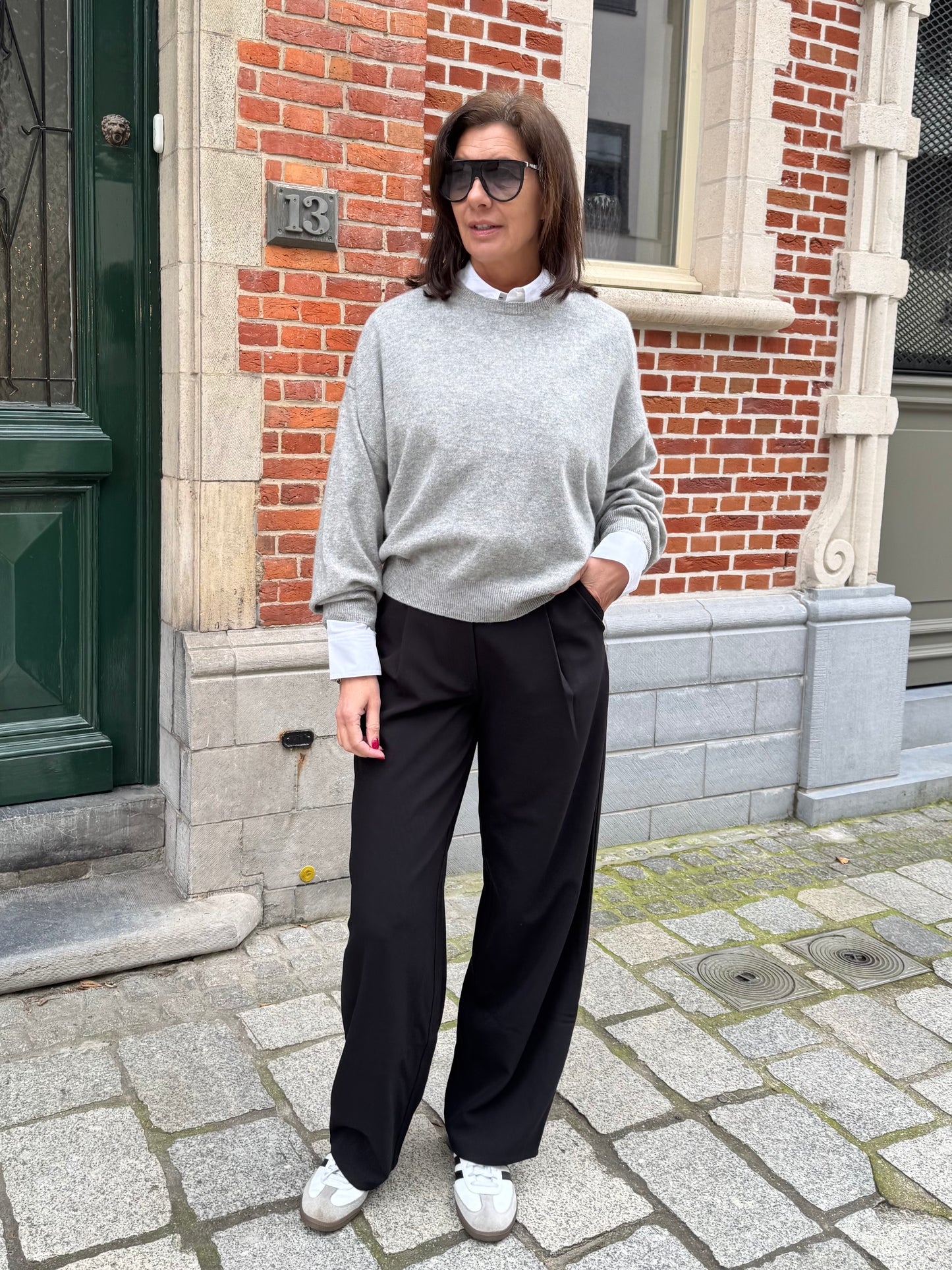 Samsoe Samsoe Broek Saharper Pleat Black