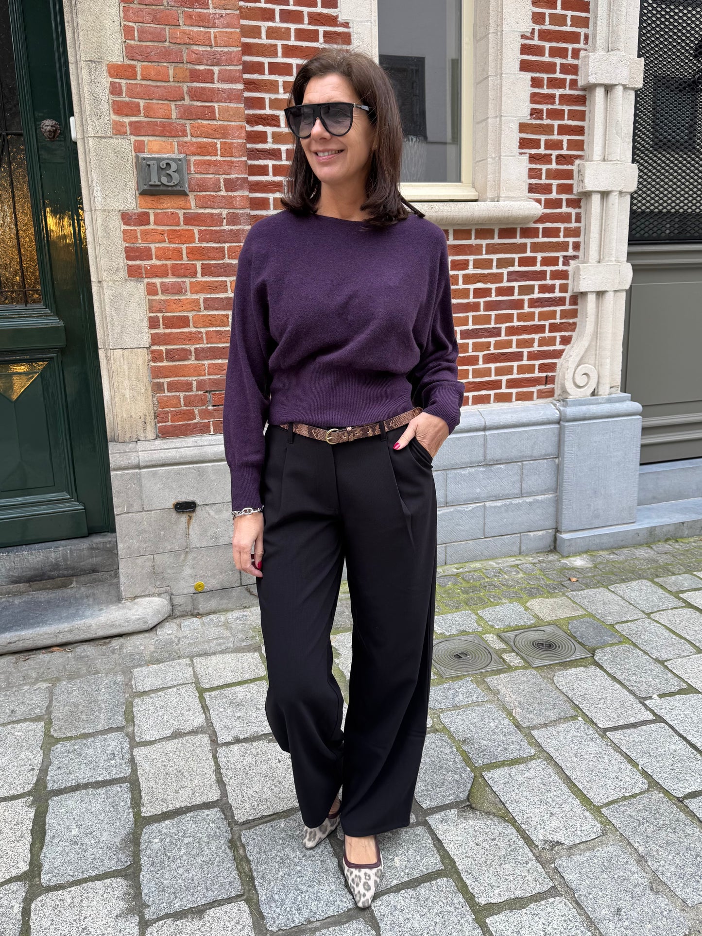 Colorush Pull Paula Pragon Boatneck Vino