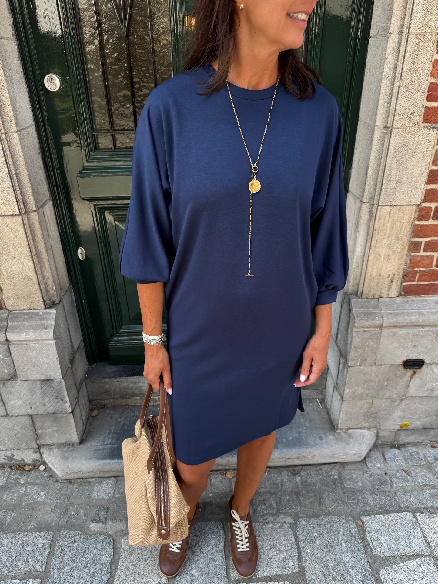 Minus Jurk Nira Black iris