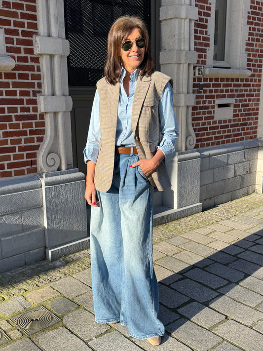 Janice Jeans Dollar Blue