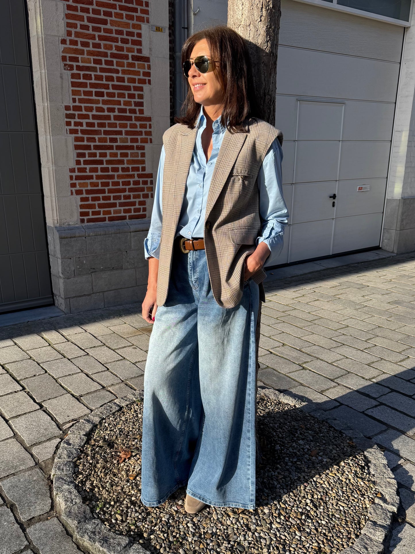 Janice Jeans Dollar Blue