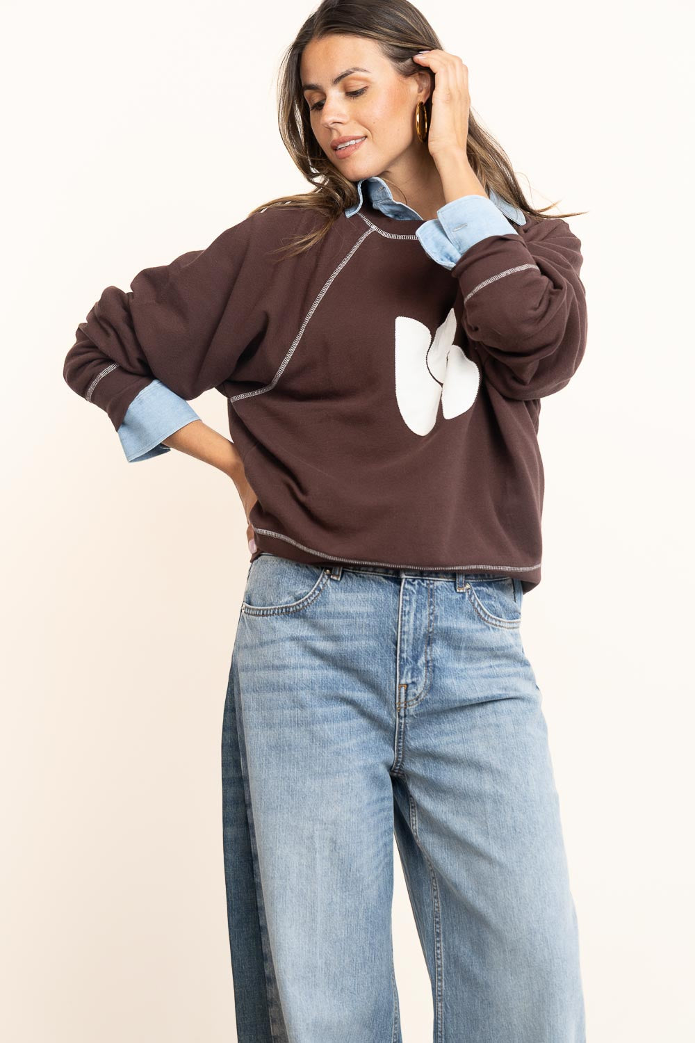 Bash Sweater Bart Chocolat