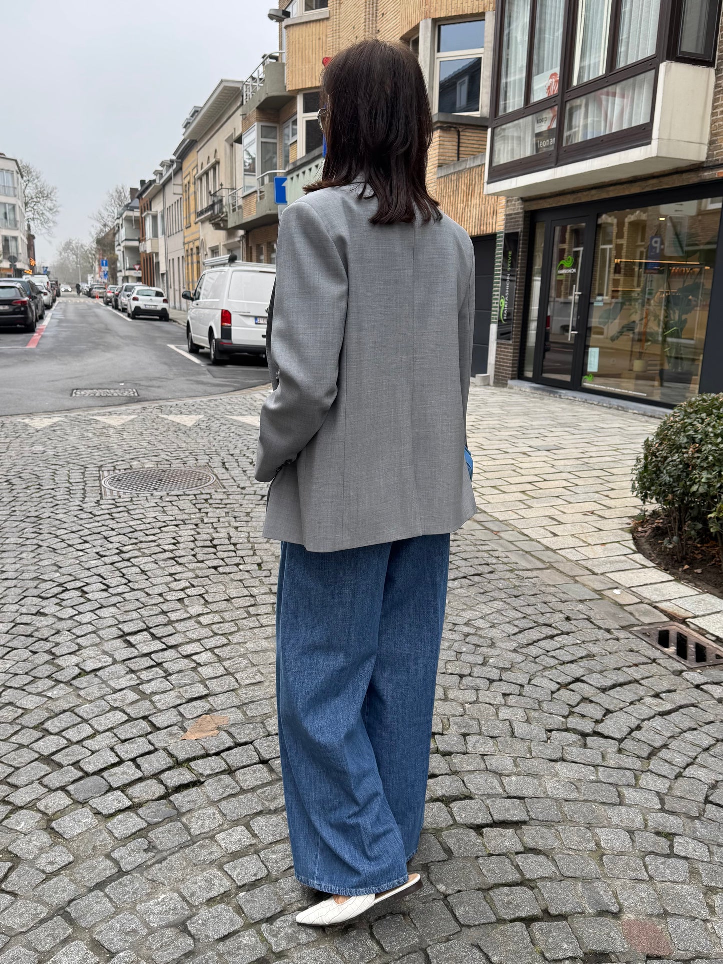 Liv The Label Blazer Indy Grey Melange