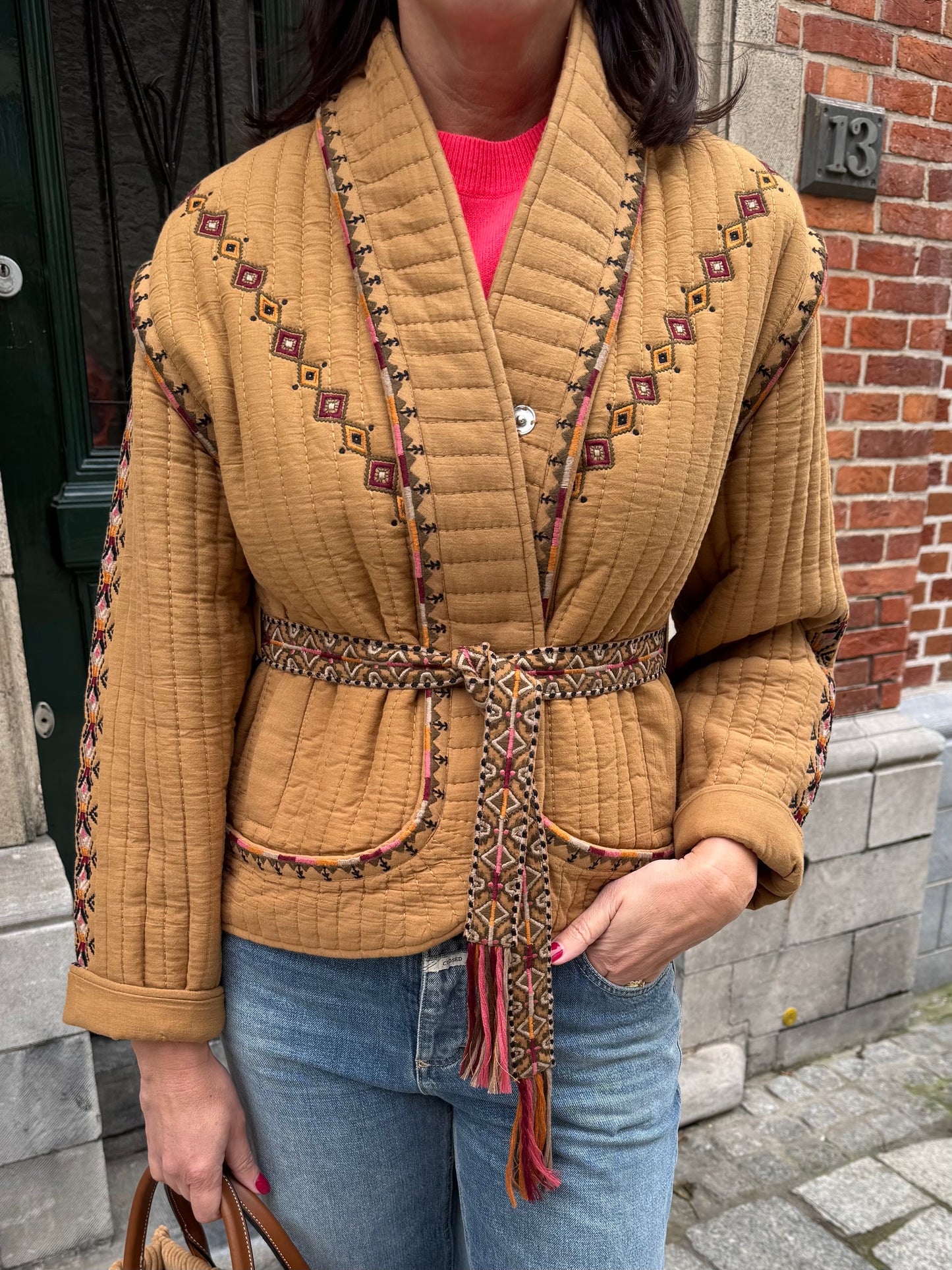 Bash Jas Cocoon Camel