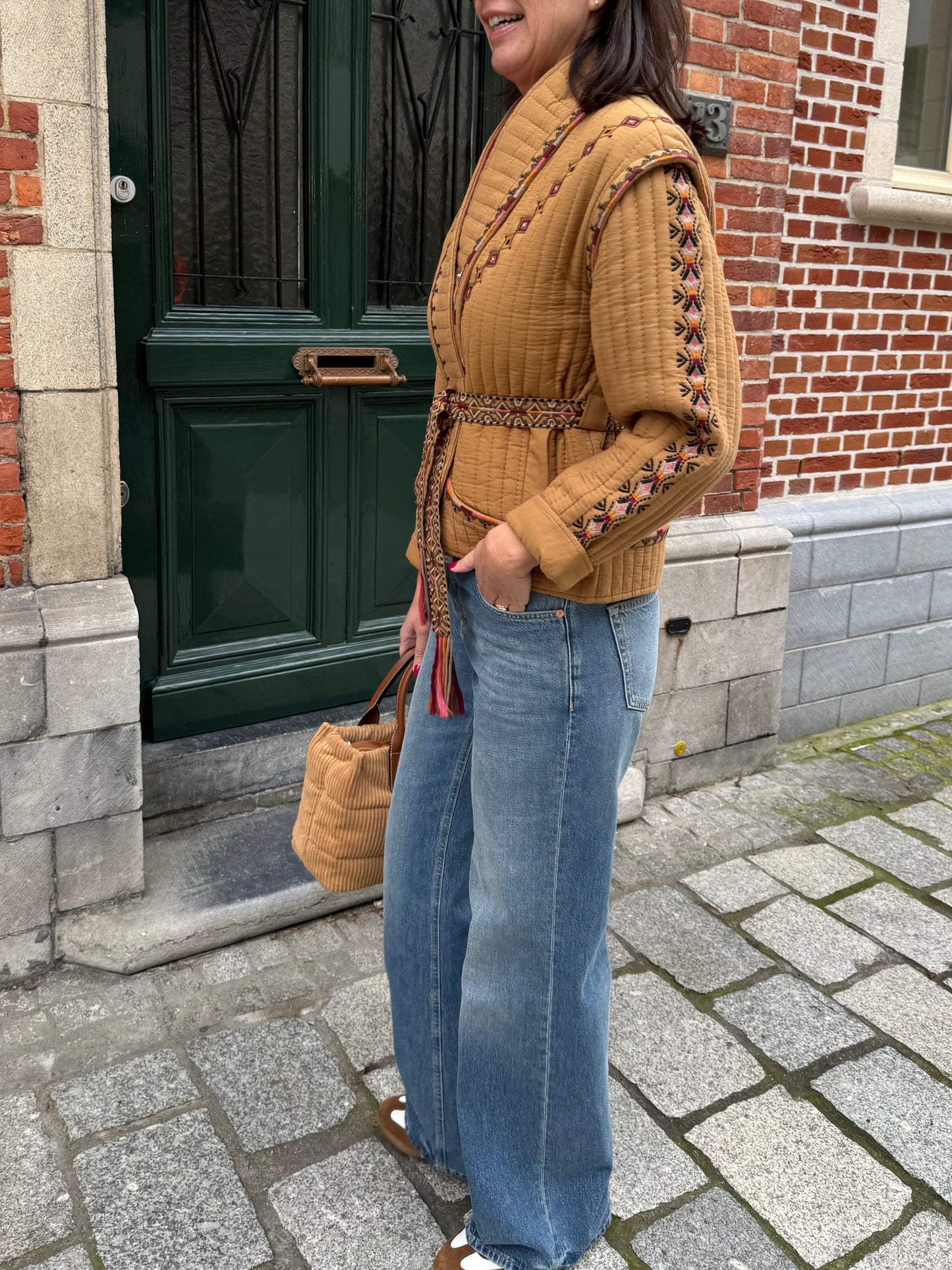 Bash Jas Cocoon Camel