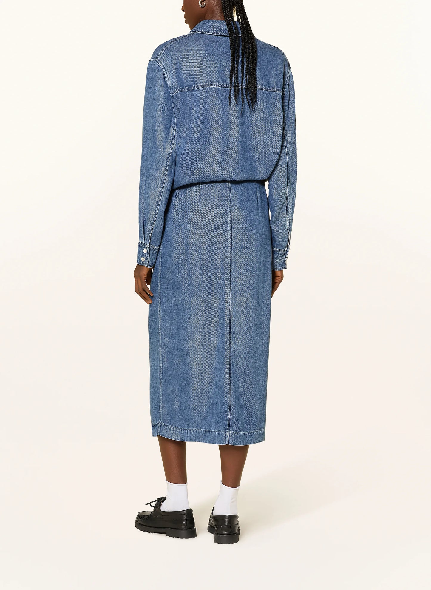 Samsoe Samsoe Rok Satoves Medium Denim Blue