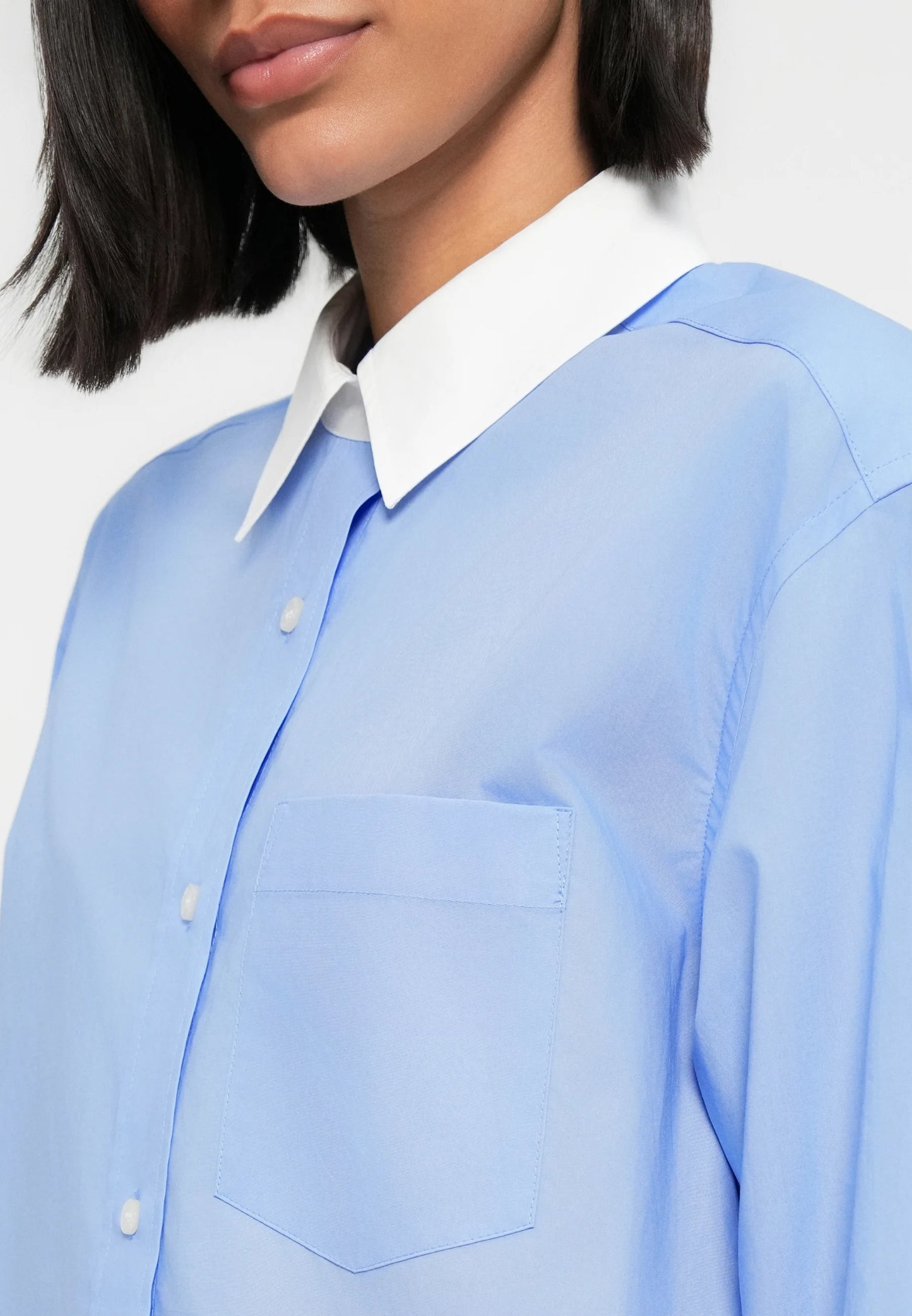 Samsoe Samsoe Bloes Salova Pocket Bel Air Blue