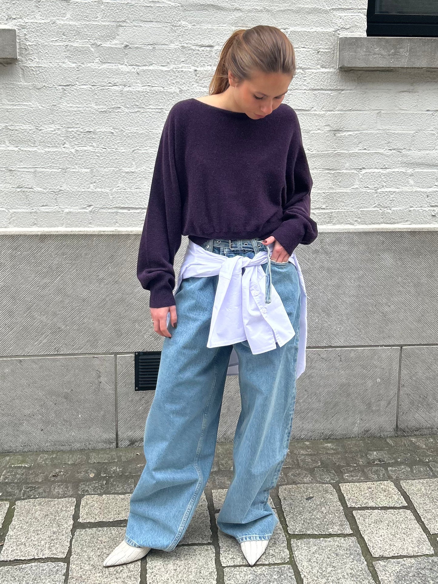 Colorush Pull Paula Pragon Boatneck Vino