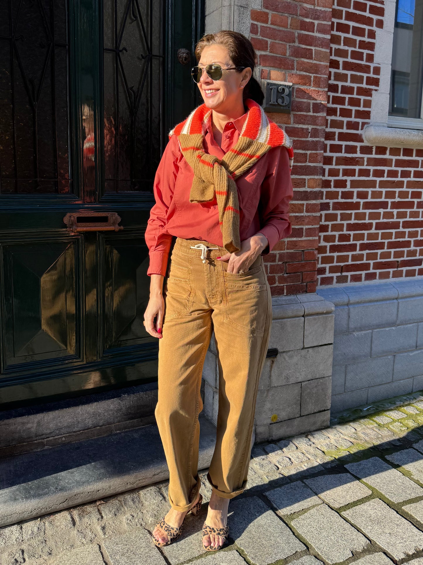 Bash Broek Fima Camel