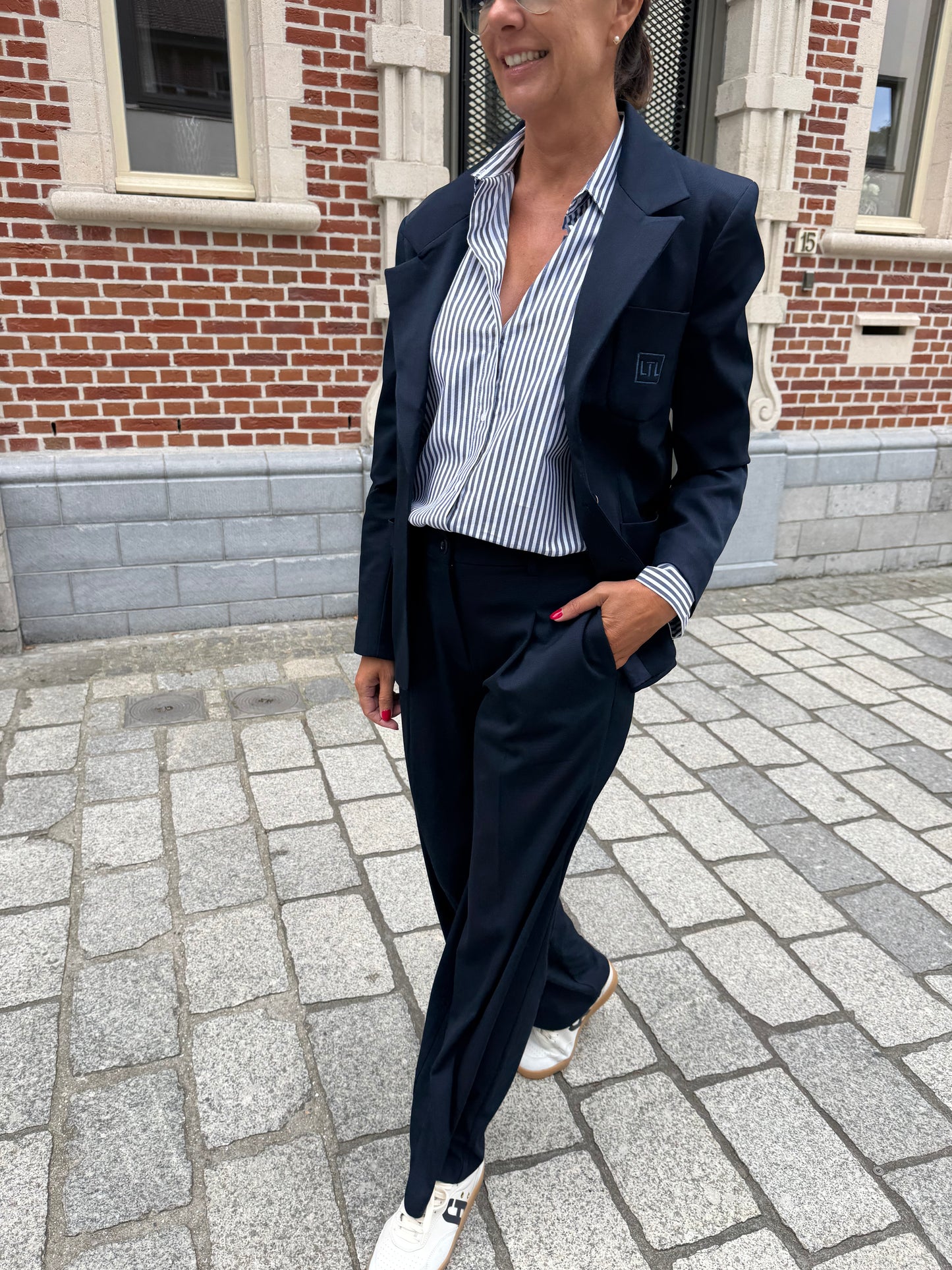 Liv The Label Broek Logan Navy