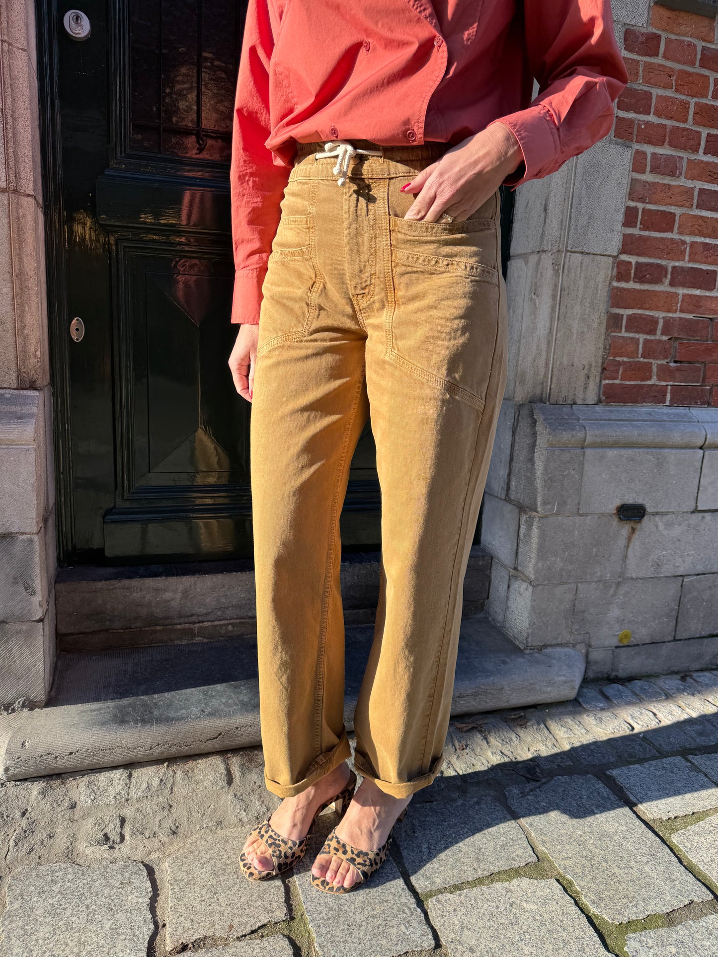 Bash Broek Fima Camel