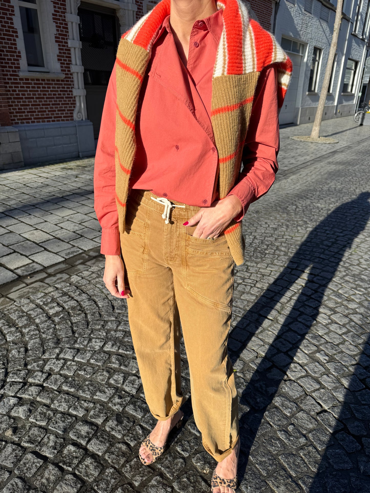 Bash Broek Fima Camel