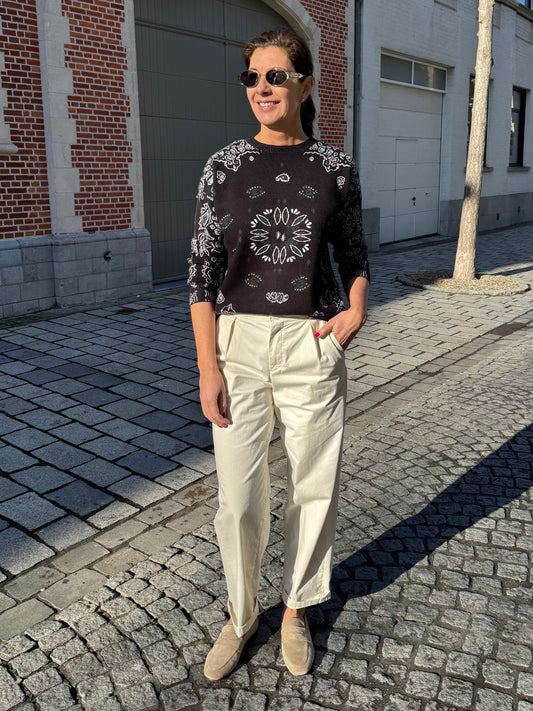 Closed Broek Mawson Ecru