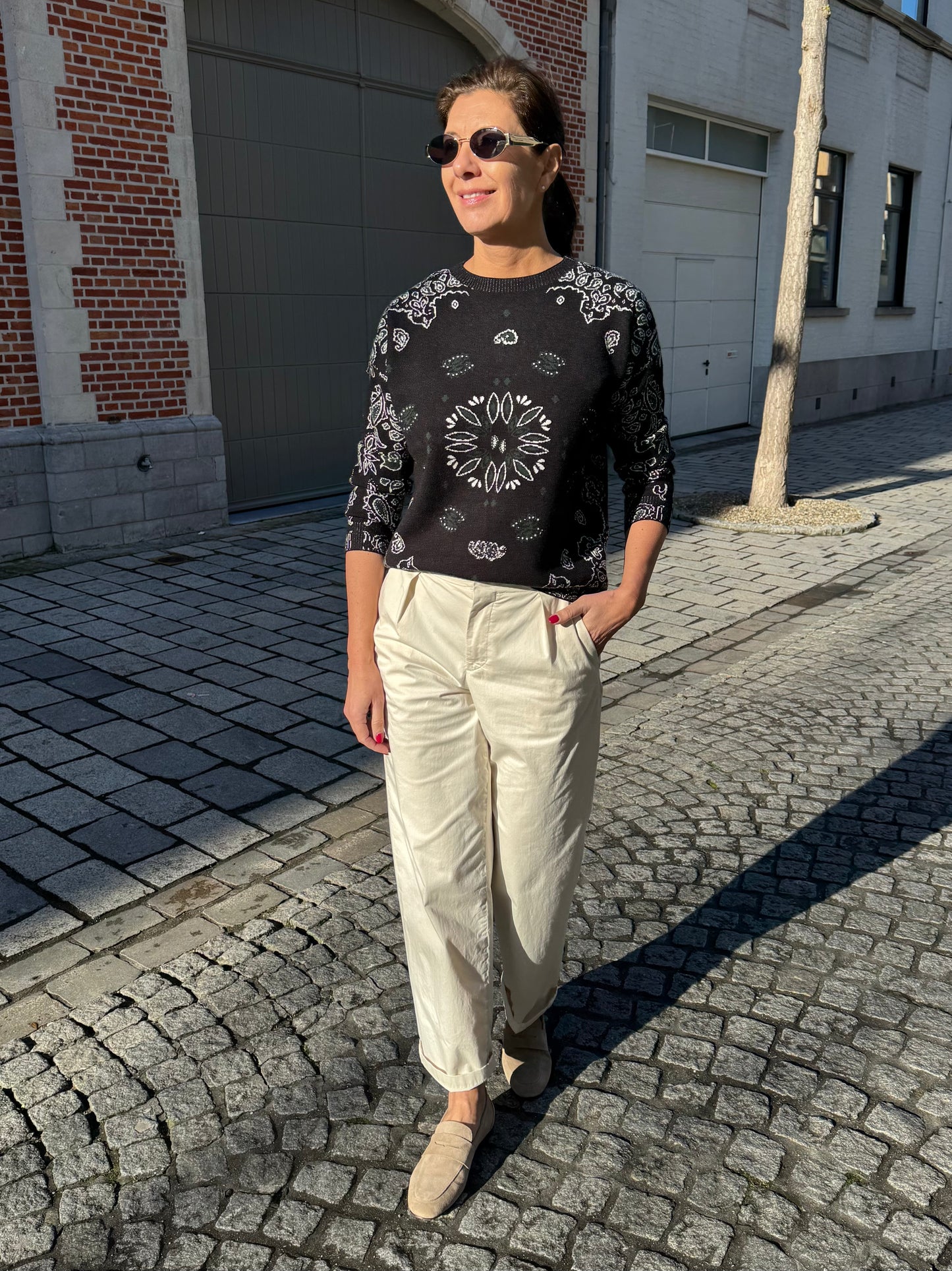 Closed Broek Mawson Ecru