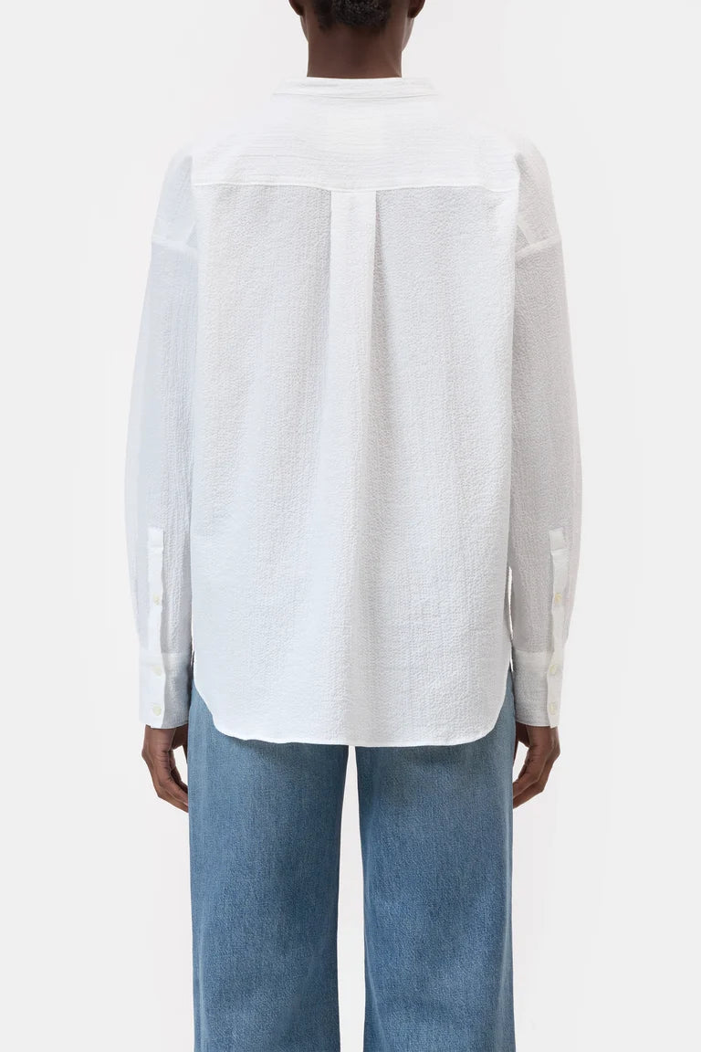 Closed Bloes in Tuniekstijl Wit