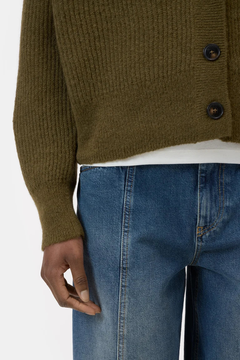 Closed Cardigan Alpaka Wol Deep Olive