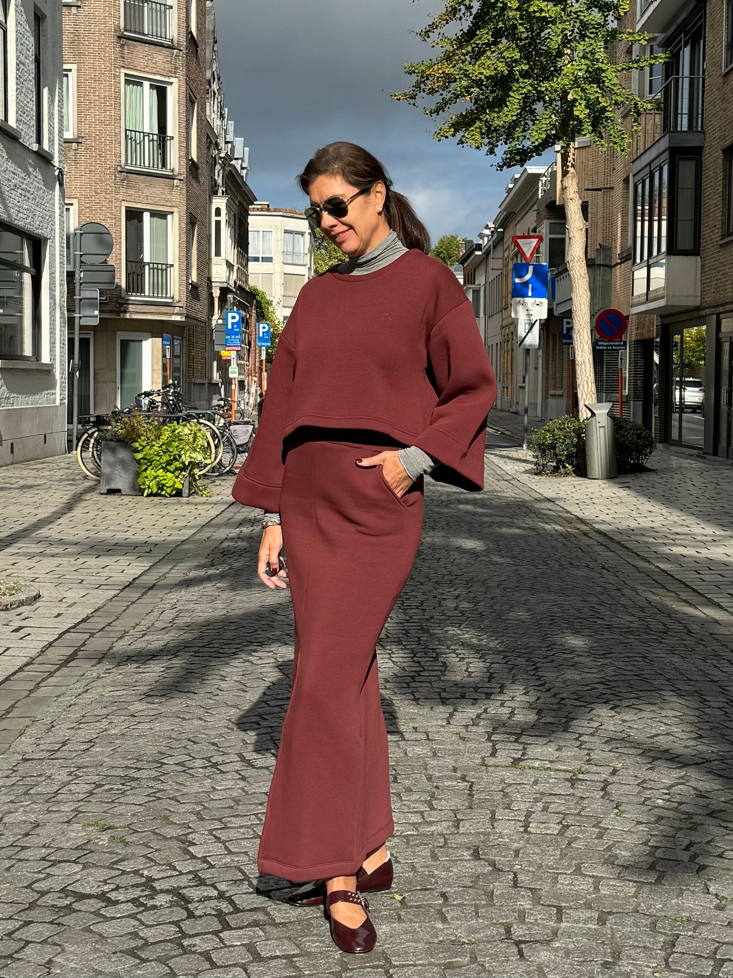 Liv The Label Rok Zakia Bordeaux