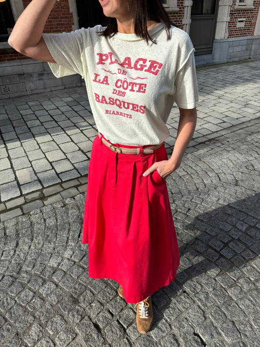 Bad Habits T-shirt Melina Vainilla