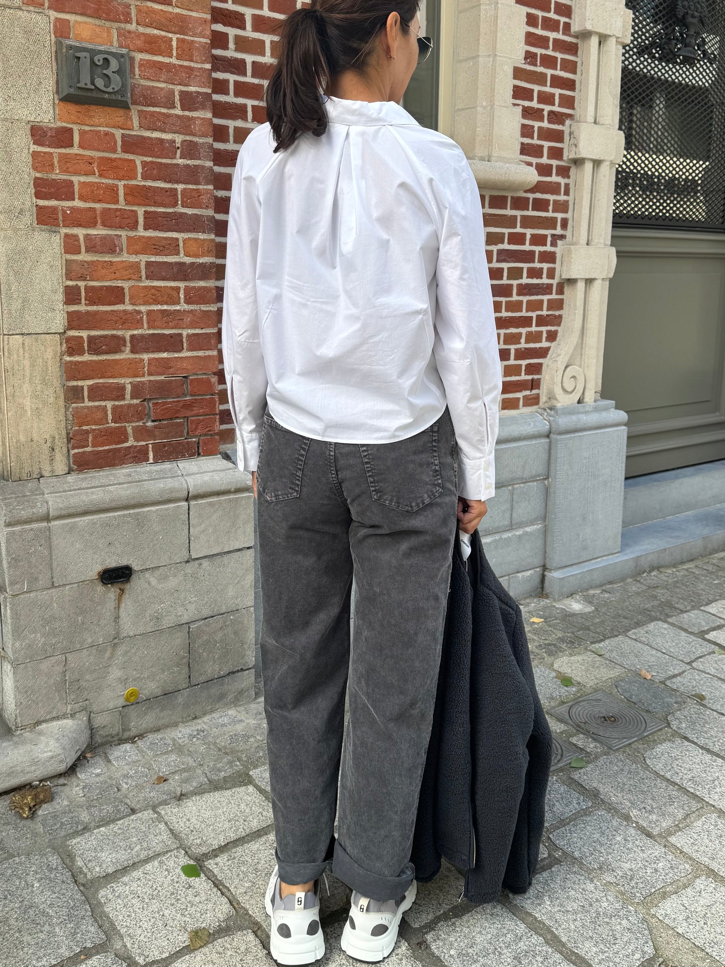 Samsoe Samsoe Broek Sashelly Asphalt