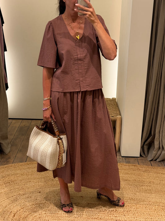 La Rouge Rok Sienna Chestnut