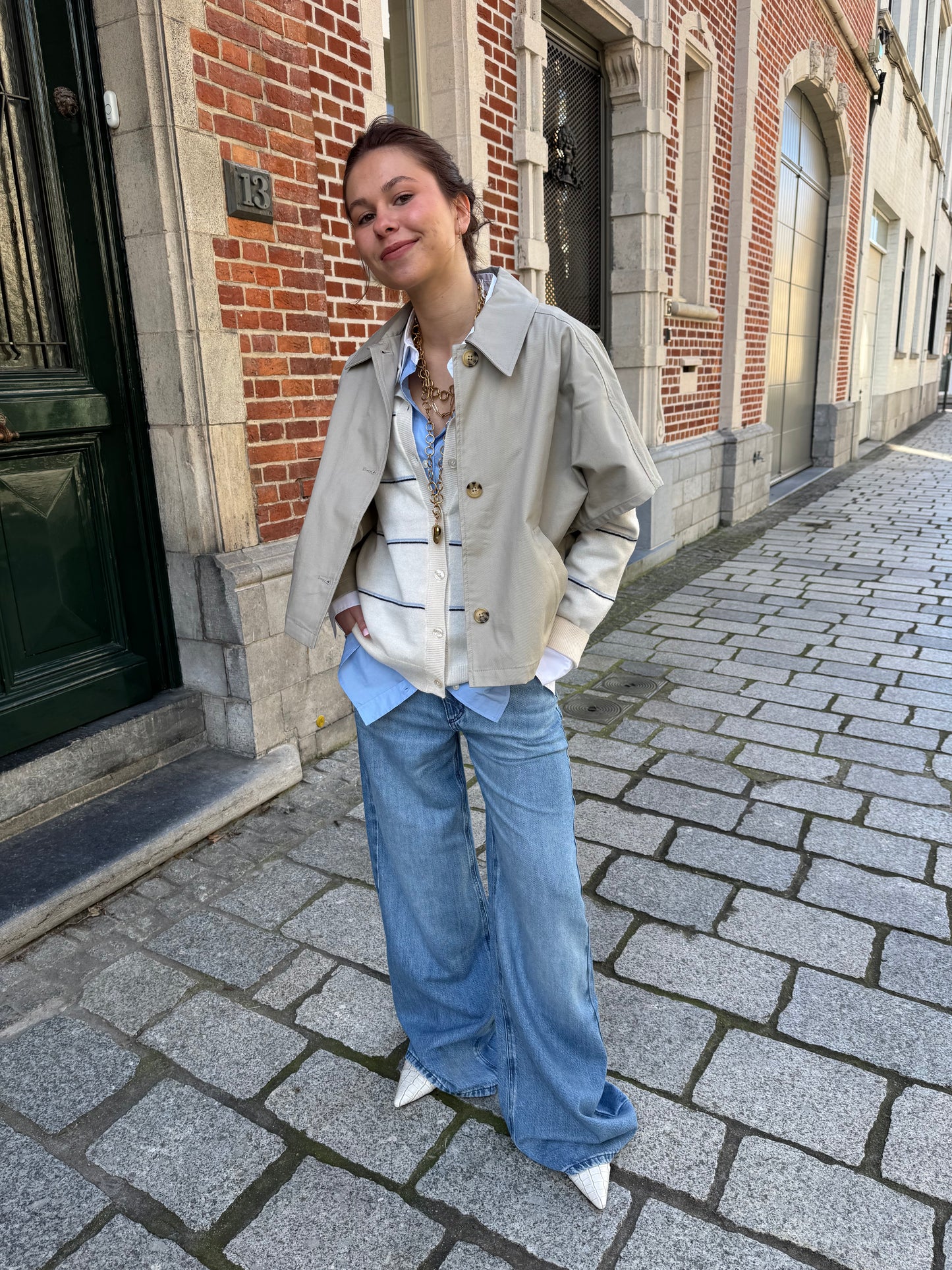 Leveté Room Waistcoat Piper 1 Light Sand