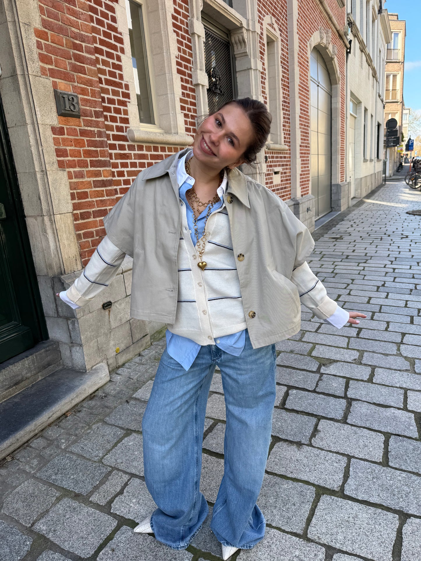 Leveté Room Waistcoat Piper 1 Light Sand