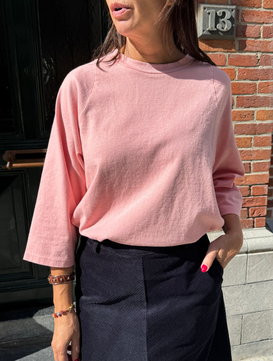 Rue de Tokyo Pull Taia Powder Pink