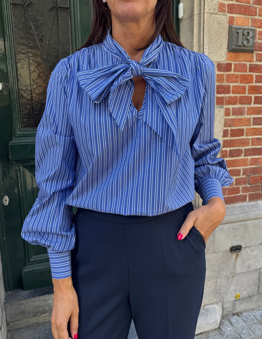 Janice Bloes Kilian Blue Stripes