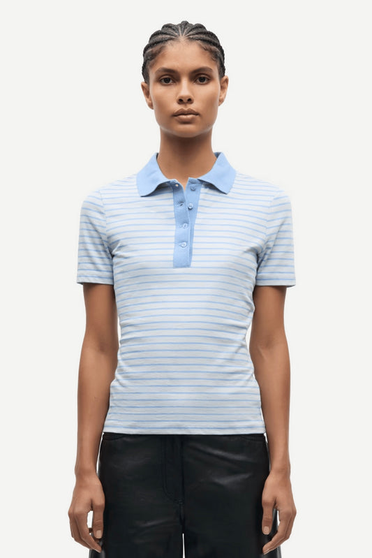 Samsoe Samsoe Polo Saella SS Polo Bel Air Stripe
