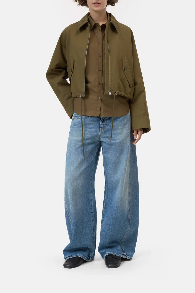 Closed Bomberjas Olive Green